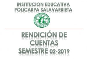 rendicion de cuentas